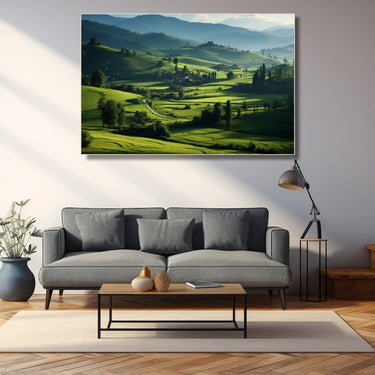 Tableau Paysage Campagne